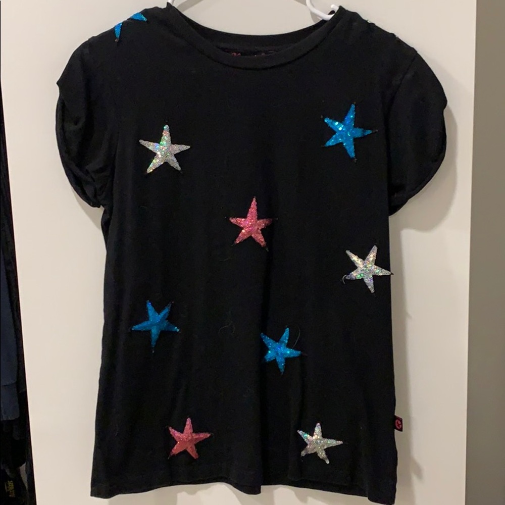Sparkly star tee